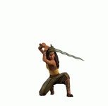 Crouch Raya Sticker - Crouch Raya Raya And The Last Dragon - GIF 탐색 및 공유