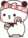 Bubududu Panda Sticker - Bubududu Panda - GIF 탐색 및 공유