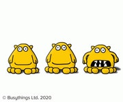 점핑몬스터(jumping MONSTER) 호매실점 | Busythings Yellow Monster GIF - Busythings Yellow Monster Jumping - GIF 탐색 및 공유