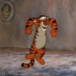 Tigger Bouncing GIF - Tigger Bouncing Dancing - GIF 탐색 및 공유