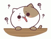 Cat Cat Sticker Sticker - Cat Cat Sticker Question Marks - GIF 탐색 및 공유