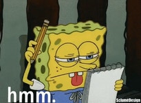 Sponge Bob Thinking GIF - Sponge Bob Thinking Menu - GIF 탐색 및 공유
