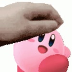Pet Kirby Sticker - Pet Kirby Pet The - GIF 탐색 및 공유