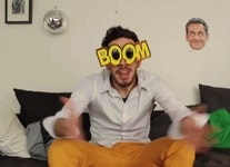 Kemar Lunettes Boom GIF - Kemar Lunettes Boom Funny - GIF 탐색 및 공유