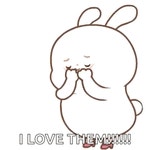 Bunny Heart GIF - Bunny Heart Kisses - GIF 탐색 및 공유