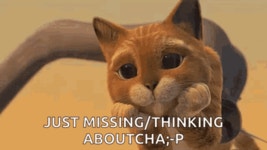 Puss In Boots In Love GIF - Puss In Boots In Love Googly Eyes - GIF 탐색 및 공유