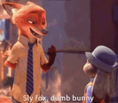 Zootopia Sly Fox GIF - Zootopia Sly Fox Dumb Bunny - GIF 탐색 및 공유