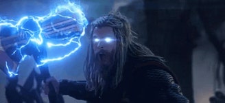 Avengers Endgame Thor GIF - Avengers Endgame Thor Thor Hammer - GIF 탐색 및 공유