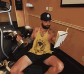 Gym Fit GIF - Gym Fit Reading - GIF 탐색 및 공유