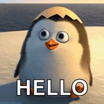 Penguin Hello GIF - Penguin Hello Hi - GIF 탐색 및 공유