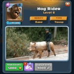 Hog Rider Leandre GIF - Hog Rider Leandre - GIF 탐색 및 공유