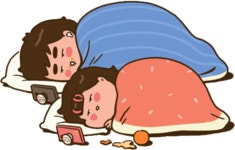 Couple Stay Home Sticker by CarryGrow for iOS & Android | GIPHY