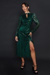 Dresses | Sequin Keyhole Midi Dress | Dorothy Perkins