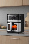 Fryers | 8L 1700W Multi-Functional Air Fryer Oven 10 Presets with Timer | Living and Home