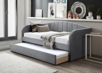 Beds | Fabric Day Bed with pull out bed | Flintshire Furniture Ltd