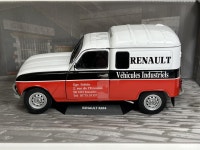 Collectables | Renault R4 F4 Renault Vehicule Industriel 1988 1:18 Scale Solido 1802206 | Solido