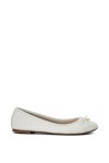 Flats | Hallo Leather Ballet Pumps | Dune London