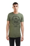 T-Shirts | TOP GUN Volleyball Cotton Mens T-Shirt Khaki | TOP GUN