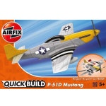 Construction Toys | J6016 Quick Build Mustang P 51D Model Kit | Airfix