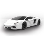 Construction Toys | J6019 Quick Build Lamborghini Aventador... Toys | J6019 Quick Build Lamborghini Aventador   White Model Kit... 