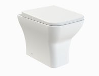 Toilets | Back to Wall Toilet Pan & Soft Close Seat - 410x365x500mm | Balterley