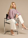 Jackets & Coats | ChloeAnne Pink Boucle Jacket | GWD by GEORGE W. DAVIES