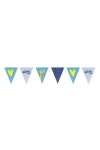 Party Decorations | On Your Christening Day Blue Pennant Banner | Amscan