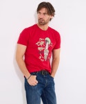 T-Shirts | Custom Motors Helmet & Engine Graphic T-Shirt | Joe Browns