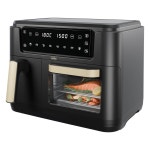 Fryers | Dual Zone Digital 11 litre Air Fryer, 2 Drawers, 3.5L and 7.5L Oven, Touch Control, 8 Portions, Non-Stick | Cello