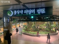 아~ 상쾌해! 지하철 역사 내 숨겨진 녹색 공간 4곳 | 서울시 - 내 손안에 서울 아~ 상쾌해! 지하철 역사 내 숨겨진 녹색 공간 4곳