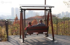 수돗물 저장탱크를 녹지로! 독산배수지 공원 새단장 | 서울시 - 내 손안에 서울 수돗물 저장탱크를 녹지로! 독산배수지 공원 새단장