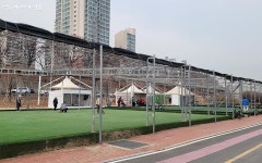 중랑천 따라 원하는 대로! 반려견 놀이터부터 파크골프장까지 | 서울시 - 내 손안에 서울 중랑천 따라 원하는 대로! 반려견 놀이터부터... 