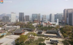 정동전망대에서 바라본 서울의 봄…덕수궁과 시청이 한눈에! | 서울시 - 내 손안에 서울 정동전망대에서 바라본 서울의 봄…덕수궁과 시청이 한눈에!