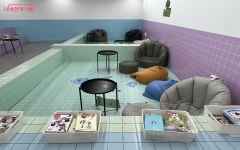 서울아트책보고 공중 만화탕 영업중 | 서울시 - 내 손안에 서울 이런 재미난 목욕탕 또 없습니다! 서울아트책보고 공중 만화탕 영업중