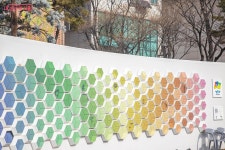 왕십리역에 등장한 왕십리 아래숲길 | 서울시 - 내 손안에 서울 지하철역에서 만나는 숲길!? 왕십리역에 등장한 왕십리 아래숲길