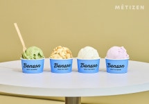 진심으로 만든 프리미엄 아이스크림 벤슨 - 함께하면 더 맛있는 즐거움 메티즌 - 함께하면 더 맛있는 즐거움