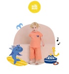 [밀크마일] 뉴하이밀크슬럽상하복- KIDIKIDI