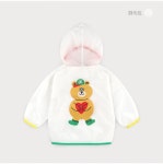 곰돌이푸드라이빙라이프 | [밀크마일] 크레용러빙베어바람막이점퍼- KIDIKIDI