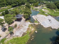 너럭바위와 조화를 이룬, 함양 동호정<선비 문화의 산실, 누정<지역N문화 테마 너럭바위와 조화를 이룬, 함양 동호정