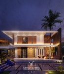 Modern Villa Design :: Behance Modern Villa Design - WESAM ALFARRA