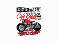 Cafe Racer T-shirt Design | Motorcycle T-shirt | Tee :: Behance Cafe Racer T-shirt Design | Motorcycle T-shirt | Tee - Taukir Tushar