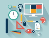Flat Design :: Behance Flat Design - Indu - Creative Idea