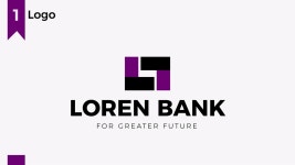LOREN BANK Logobook on Behance LOREN BANK Logobook