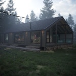 HOUSE IN THE FOREST on Behance HOUSE IN THE FOREST