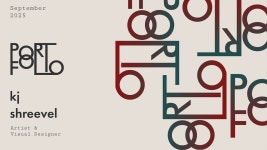 Portfolio 2025 | Graphic Design :: Behance Portfolio 2025 | Graphic Design - Shreevel K J