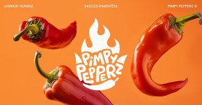 LOGO / Pimpy Pepperz - Sauces Pimentées :: Behance LOGO / Pimpy Pepperz - Sauces Pimentées - Marion Venisse