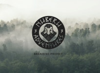 Nuberu Adventures Branding on Behance Nuberu Adventures Branding
