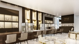 Waj Jewelers | 3D Interior Visualization on Behance Waj Jewelers | 3D Interior Visualization