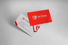 Tarjeta - Mi Clínica on Behance Tarjeta - Mi Clínica