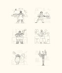 Foodi - Brand Illustration (22) | Images :: Behance Foodi - Brand Illustration